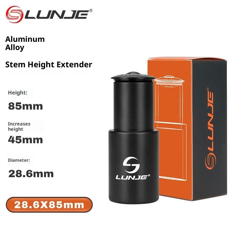 

Вертикальный удлинитель руля велосипеда, Удлинитель рулевой трубы подъема передней вилки, Алюминиевый сплав, Аксессуары для велоспорта 85mm