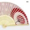 Kyosuke Silk Openwork with Maiko Fan, Pattern, Pouch, Design, Pink, K-123