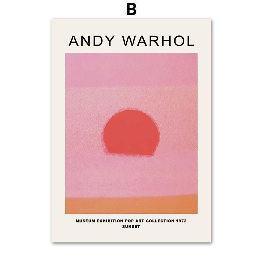 Matisse Poster Yayoi Kusama Abstract Posters and Prints Canvas Patings Bauhaus Wall Art Pictures for Living Room Boho Home Decor