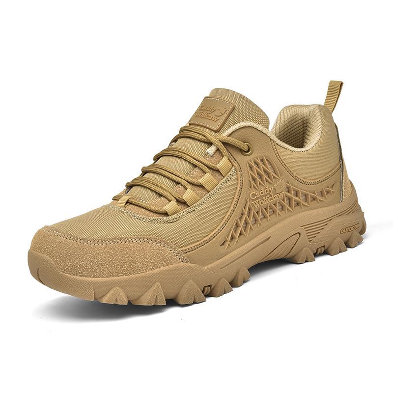 Large size casual outdoor hiking shoes non-slip platform hiking
