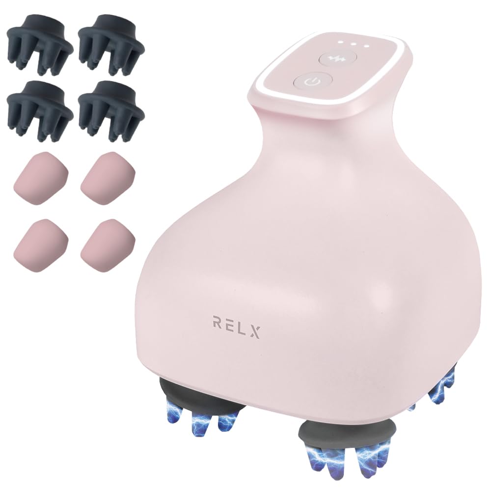 RELX on EMS Head Spa IPX7 Waterproof by a Japanese Beauty Appliance Scalp Brush Scalp Care Gift Present Scalp Care [Featured AbemaTV] [Designed