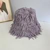 Autumn and Winter Fairy Atmosphere Bucket Hat Femininity Warm Versatile Show Face Small Plush Basin