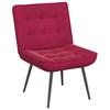 Vidaxl Fotel Relaksacyjny Wino Czerwone 64X74X84 Cm Aksamit