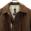 A Bathing Ape Made In Japan Duffel Coat S Brown Quilted Back Men's Used