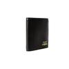 Gucci Hot Stamped Logo Cowhide Short Bi-fold Card Holder Wallet Men's Black