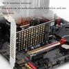 M.2 NVMe & SATA Dual SSD PCIe Conversion Adapter Card PH42: Allows simultaneous use of two SSDs Compatible with PCIe x4x8x16 slots Supports all sizes