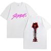 KPop Dämonenjäger Film Saja Boys T-Shirts Männer Frauen Hochwertiges Baumwoll-T-Shirt Mode Hip Hop Harajuku Kurzarm-T-Shirts