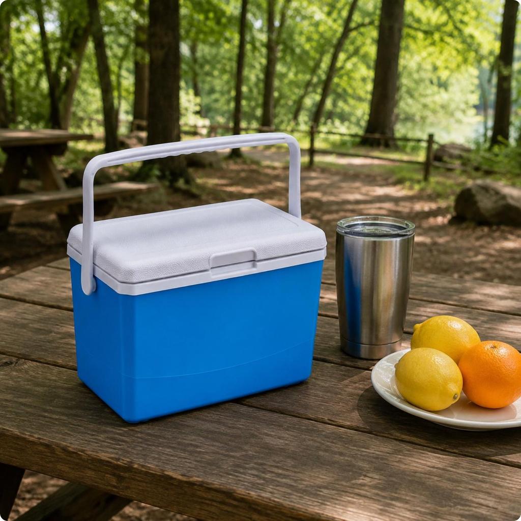Tragbare Kühlbox 3 L Kleiner Eisbehälter Thermische Kühlbox Keine Elektrizität Kühlgerät Leicht zu reinigen Für Camping Outdoor