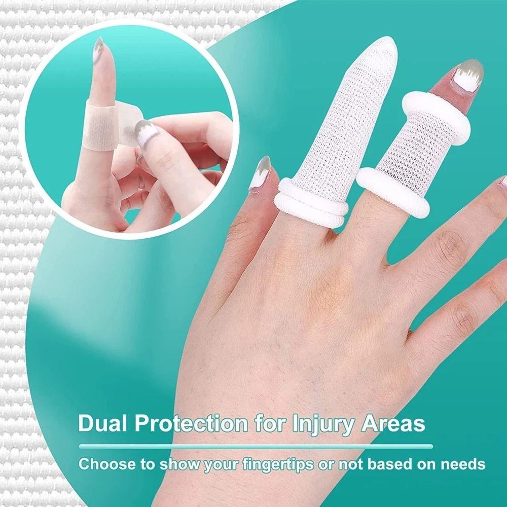 10Pcs Tubular Finger Tubular Bandage Soft Finger Roll Dressings  Finger Swelling