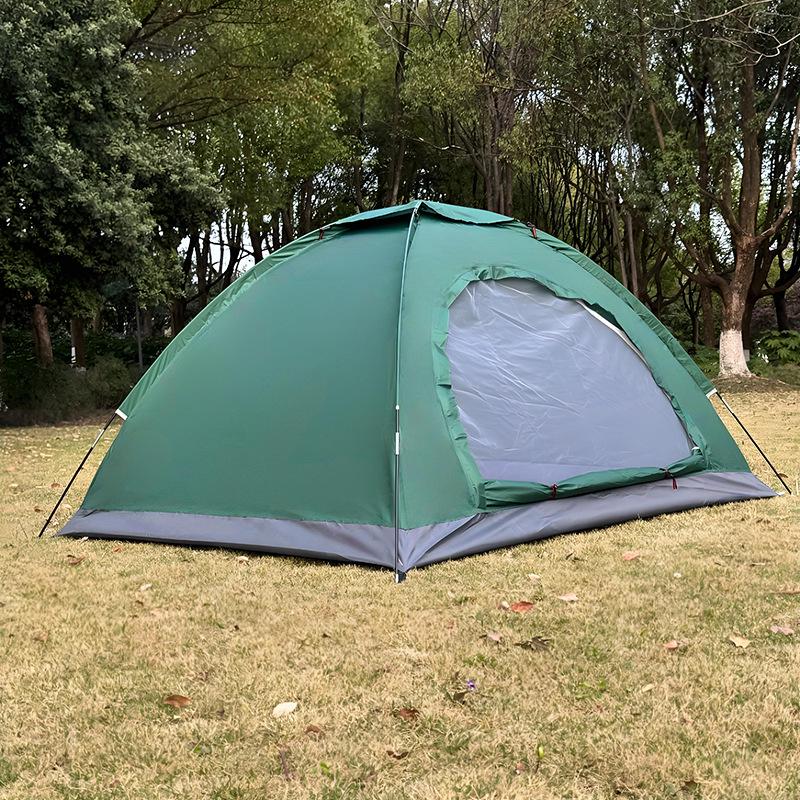 Portable Sun-Protected Rainproof Tent for Outdoor Camping - Single/Double Person 2-Person