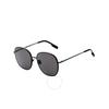 Vedi Vero Grey Round Unisex Sunglasses Vvbm09 Blk 58