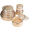 Jinxu Stainless Steel Edged Bamboo Steamer