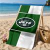 Jets Football Beach Towel, Microfiber Beach Towel, Perfect For Pool, Beach, Travel, Home Decor Beach Party Fan gifts