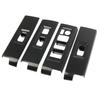 Carbon Fiber Door Window Lift Switch Panel Cover Trim Accessories for Toyota Tundra 2022-2026 Sequoia 2023-2026