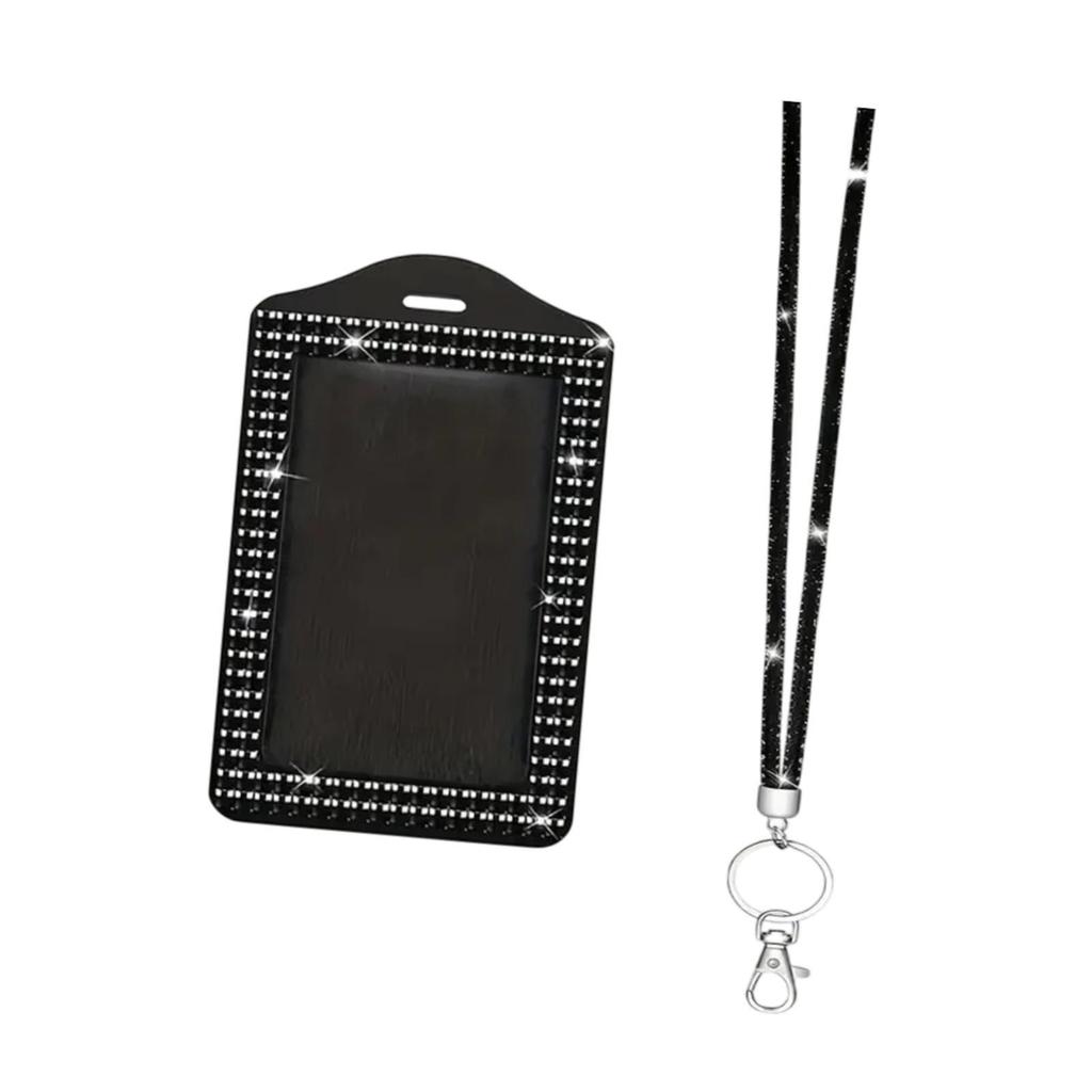 Case ID Card Cover Fashion Holder with Lanyard for Wedding School Game Cards
