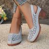 Fashion Plus Size Round Toe Shallow Mouth Cutout One Strap High Heels Summer New Baotou Waterproof Taiwanese Square Heel Sandals