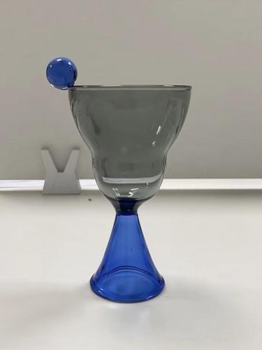 Design Sugar Bean Goblet Glass Water Glass Dessert Glass Champagne Glass Gift Bubble Cup Glassware for Drinking Cocktail Glass