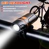 LED Bicycle Front Light Type-C Rechargeable Bicycle Headlight MTB Road Bike Headlamp Easy To Install Cycling Accessories