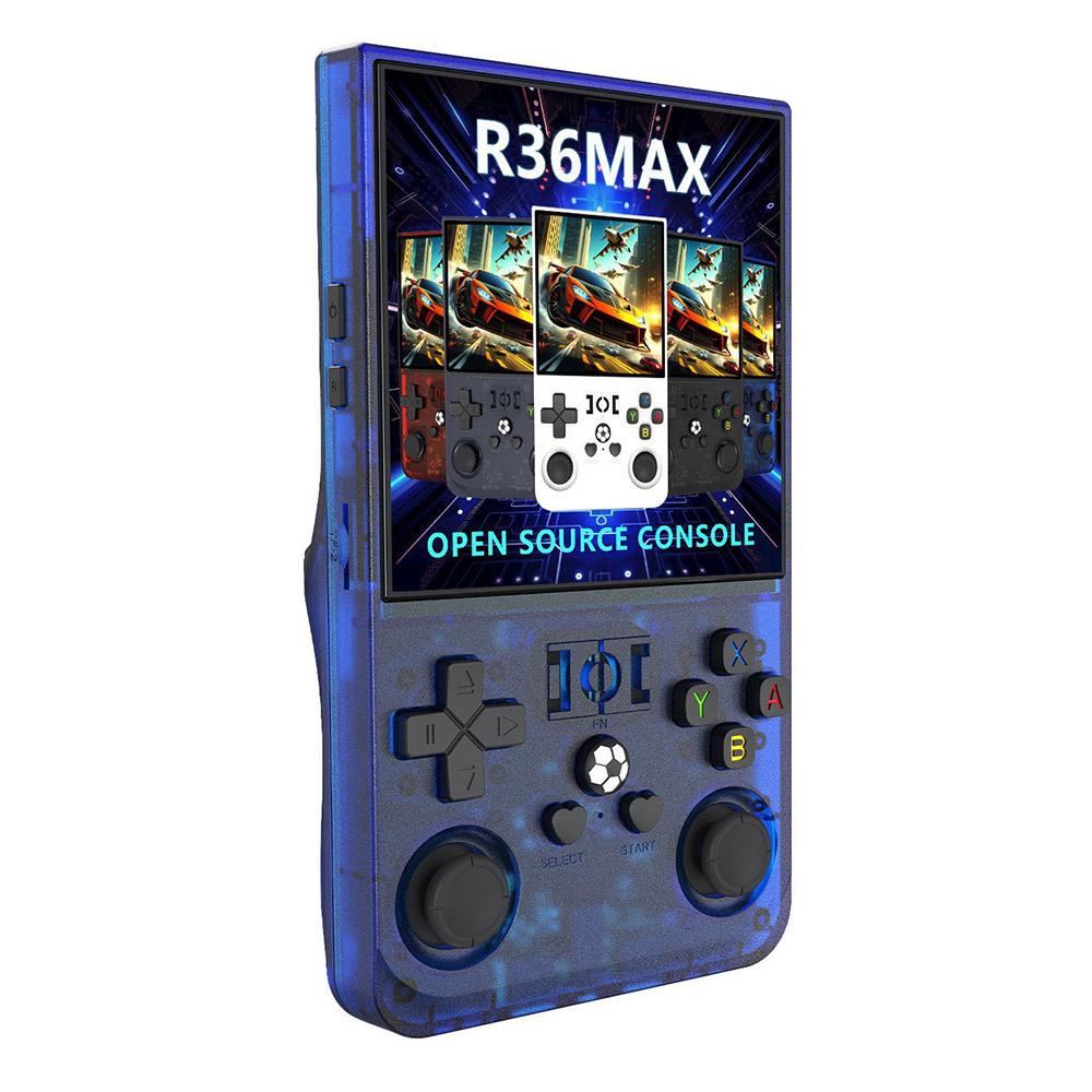 

R36 MAX 64GB 4.0 Inch Handheld Game Console Portable Retro Arcade Gaming Machine D