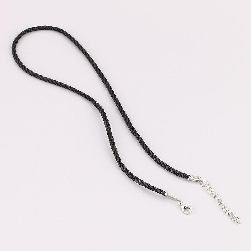 Hand-Woven Twisted Rope Pendant Necklace