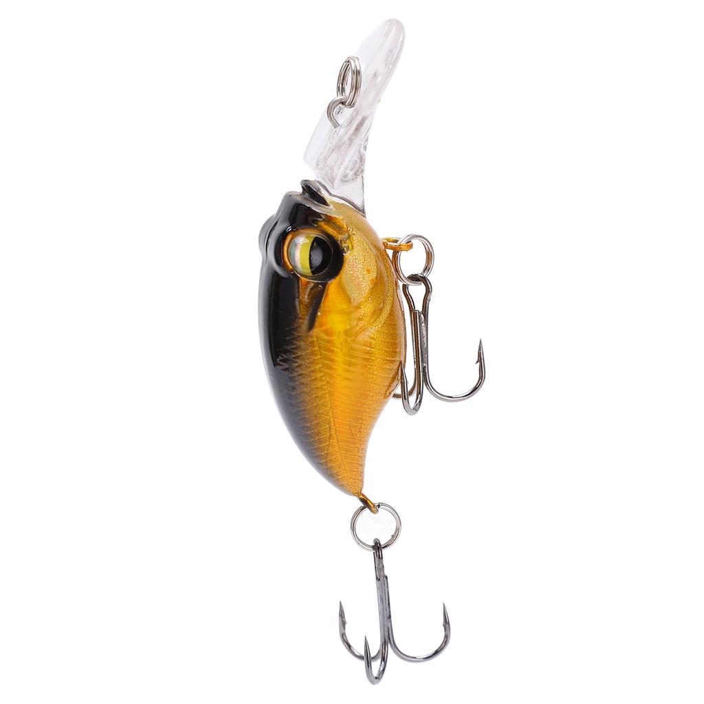 Fishing Mini Minnow Bait High Simulation Three Dimensionals Eyes Artificial Fishing Bait for Outdoor