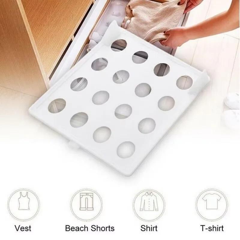 1/5pcs Shirt Organizer T Shirt Folder Board Clothing Lazy Folding Board Dividers Stackable Multi-Functional Wardrobe Storage