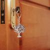 Beautiful Handmade Key Holder Accessory With Symbolic Tree Charm And Eye Catching Rhinestones Highlight