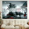 1pc A-Assassin's Creed Tapestry, Living Room, Bedroom, Office, Party Decor, Ideal Festive Gift