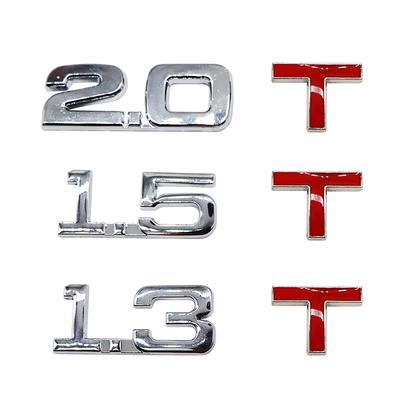 Araba Üst Rozeti Araba 3D Metal 1.6/1.8/2/3T Logo Amblem Çıkartmaları