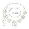 Y2K Gothic Style Women'S Waist Chain Pentagram Metal Decoration Punk Style Halloween Accessories Gifts