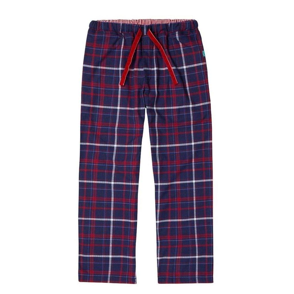 Loungers Mens Organic Cotton Tartan Lounge Pants