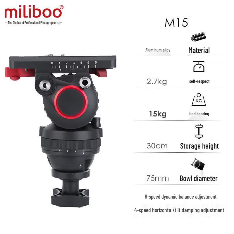 Miliboo Heavy-Duty Professional Tripod Systems and Fluid Heads