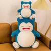 35cm Cartoon Snorlax Plush Toy Anime Movie Pocket Monster New Rare Soft Stuffed Animal Doll For Xmas Gift