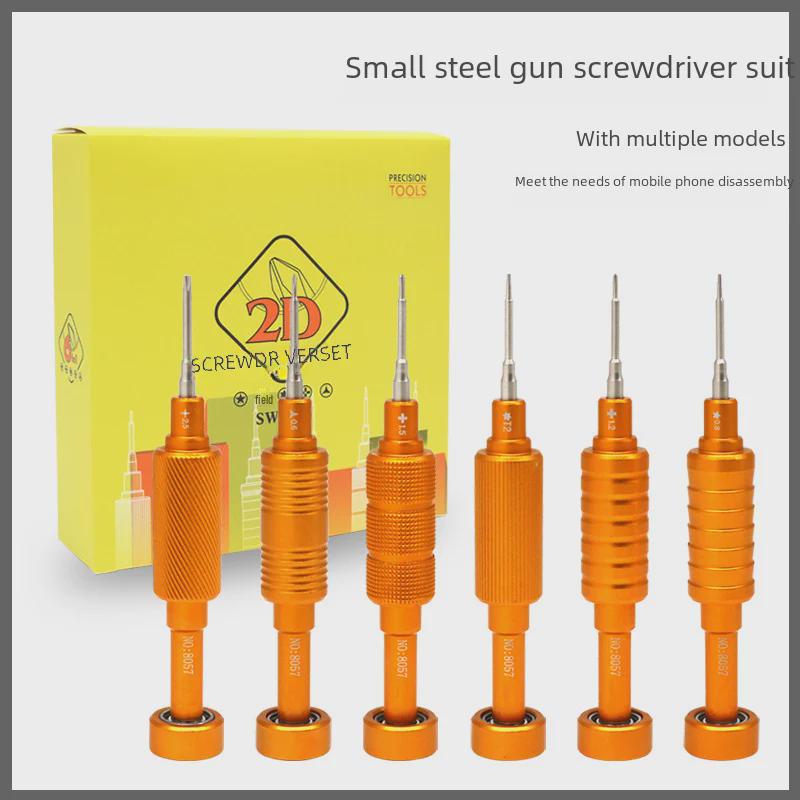 

Magnetic Adsorption Steel Cannon Screwdriver Set for Apple & Android Repair