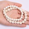Hot Selliing High Quantity For DIY Loose Beads White Turquoises Earrings Pendants Necklace Bracelet 3-10mm About 20/30/40/50Pcs Natural Stone Round