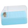 30 Holes Nail Drill Bit Holder Cleaning Brush Case Dsut Proof Stand Display Storage Manicure Tools