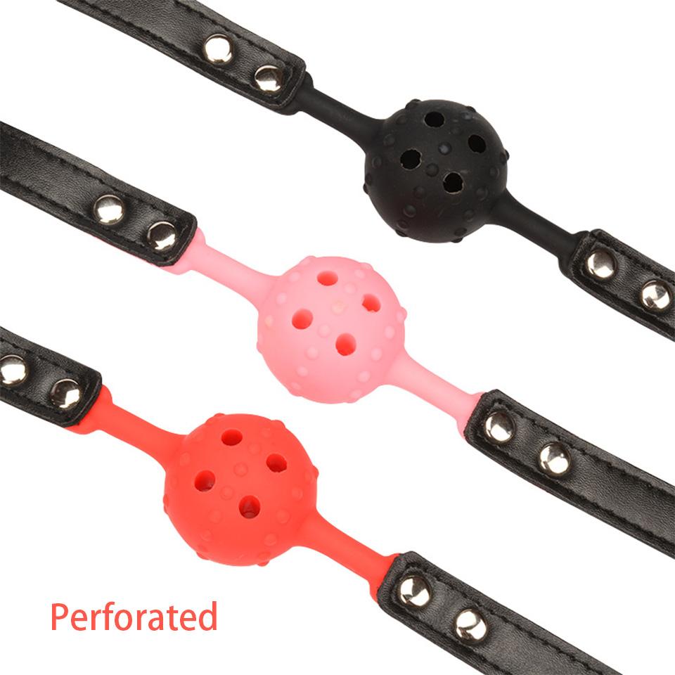 BDSM Silicone Mouth Gag Mouth Ball Female Slave Conditioning Couples Flirting Alternative Tools Erotic Toys Sex
