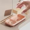 With Cover Double Soap Dishes Drainage Large Soap Holder New Soap Storage Box  Bathroom Travel