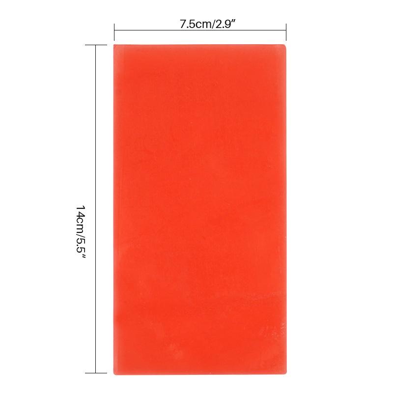 Zahllabor Material Basisplatte Rot Zahnwachs Zahnarzt Hilfsmaterial Dicke 1,3 mm