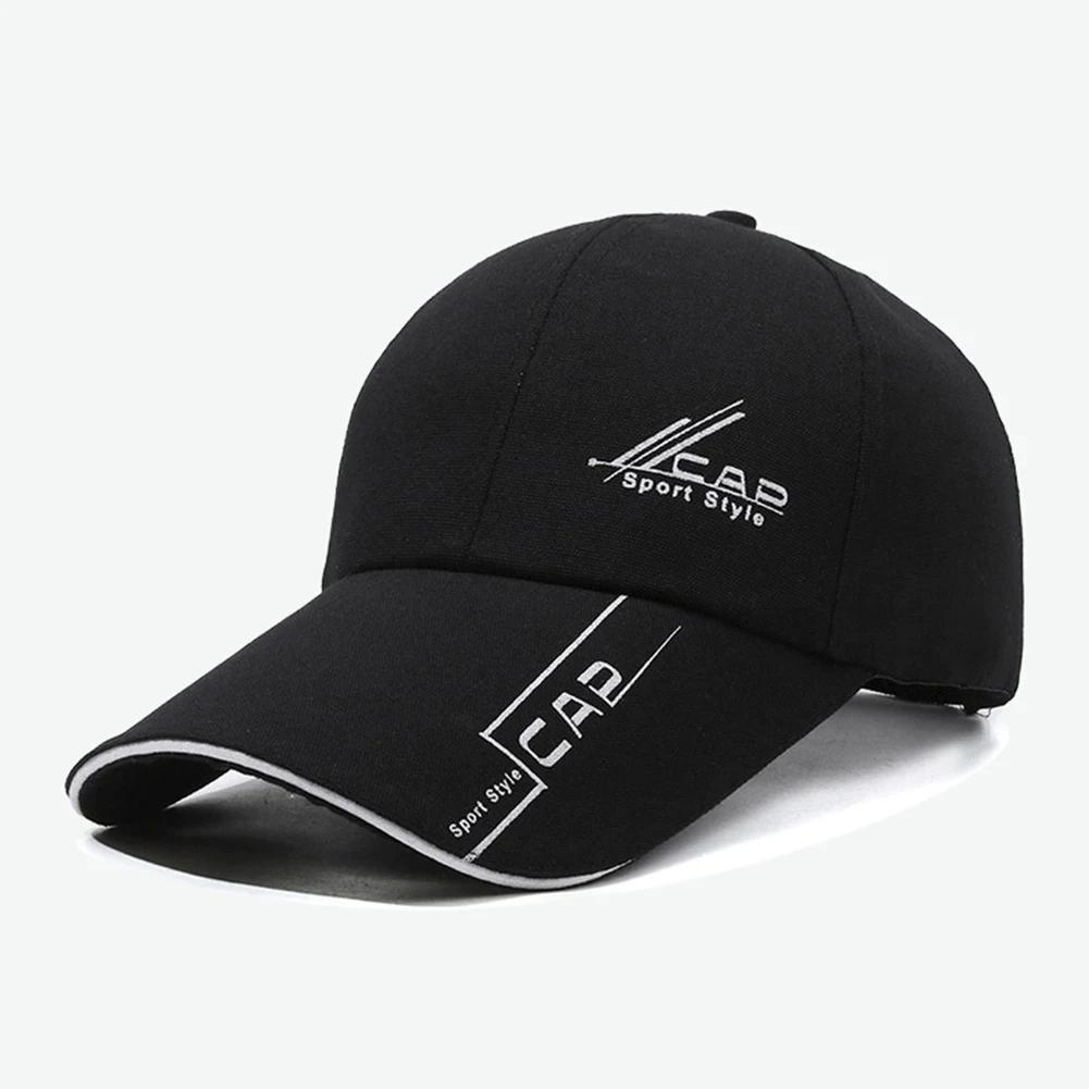 Summer Long Brim Hats Men Baseball Caps Spring Casual Outdoor Hiking Fishing Hats Sunscreens Shade Caps Ajustable Baseball Hat