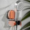 Handheld Shower Head Holder Shower Handle Holder Suction Cup Adjustable Showerhead Bracket Bathroom Hanger Hook For Elderly