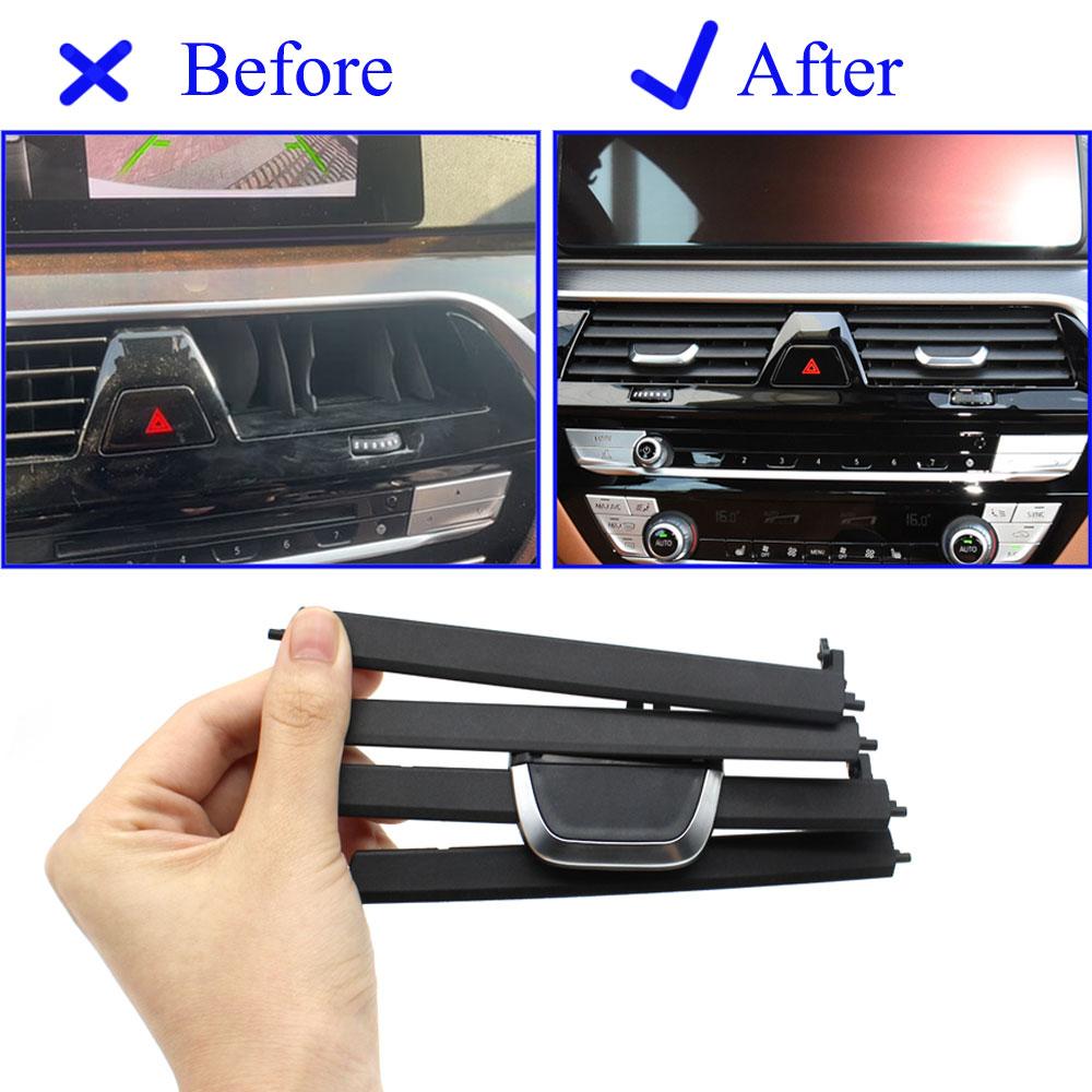 G30 G31 G32 Grilă de ieșire a aerului central centrală, stânga, dreapta, cleme de ventilație AC Kit de reparații pentru BMW Seria 5 5 6GT 520 525 530