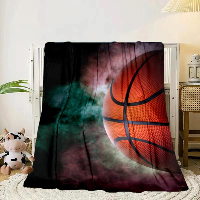 Sports Equipment Collection Blanket Flannel Blanket for bed, sofa, Camping, Hiking, Picnic Essentials, gift for family Fan gifts