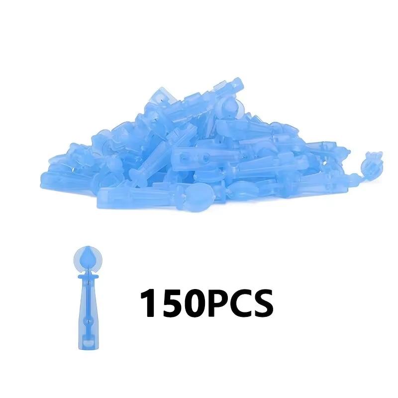 50 ks Jednorázové odstraňovače černých teček Jehly na akné Nástroj na odstraňování černých teček Odstranění a čištění obličeje Jehly z nerezové oceli