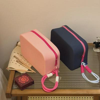 2024 Silicone Cosmetic Bag: Large, Waterproof, Portable Travel & Jewelry Organizer