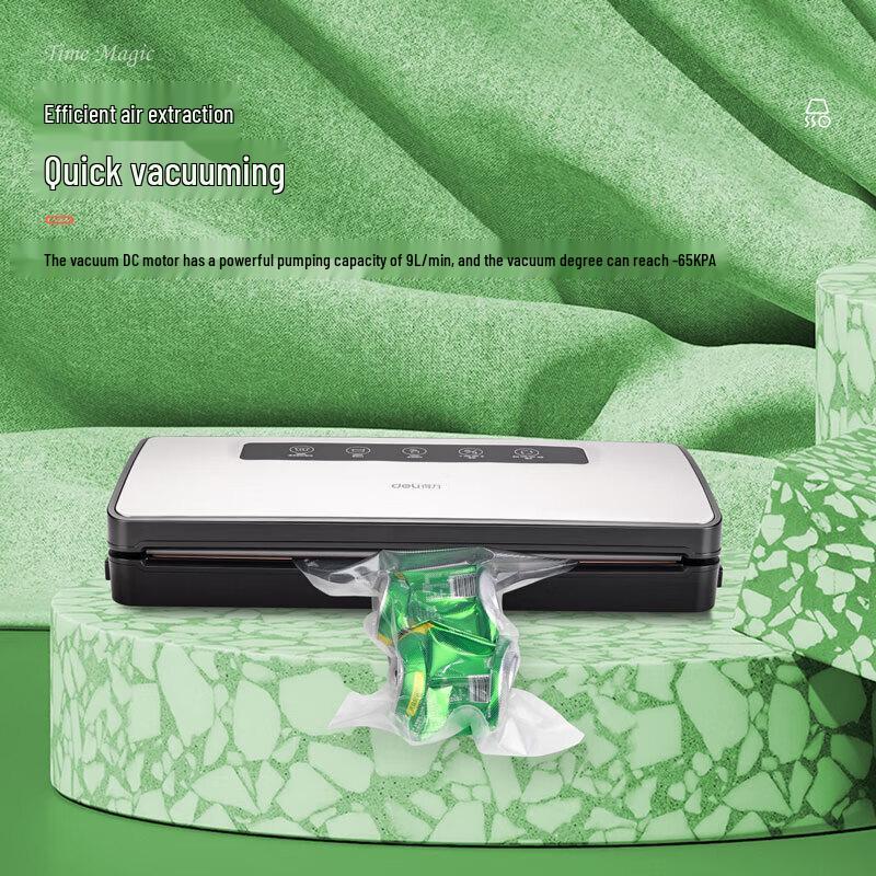 Deli LM890 Multi-Purpose Automatic Vacuum Sealer CN plug (adapter included)