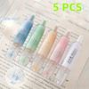 5 Rolls of Non- Tape, PET Double-Sided Adhesive, with Replaceable Core And Correction Tape Functions, for Back-To-School Crafts