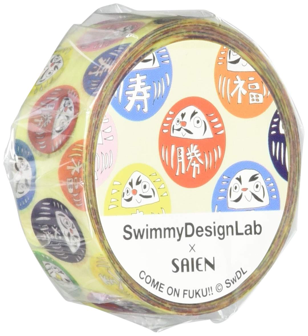 

Малярный скотч 15 мм x 7 м «Приходи, удача!»! Б УР-0118