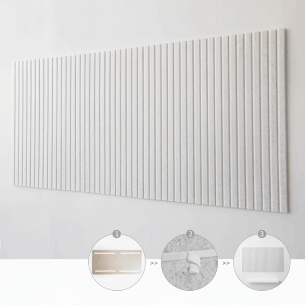 Lightweight DIY Felt Wall Stickers No Drill 40x60cm Photo Display Board Self-Adhesive Felt Bulletin Board Gallery Wall