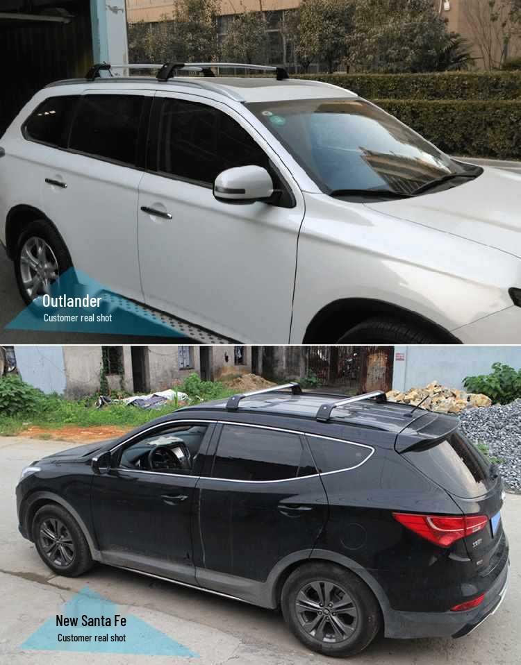 Aluminum Roof Rack Crossbars for Chery Tiggo 3X/5/7/8/9: Convert to Luggage Boxes and Frames